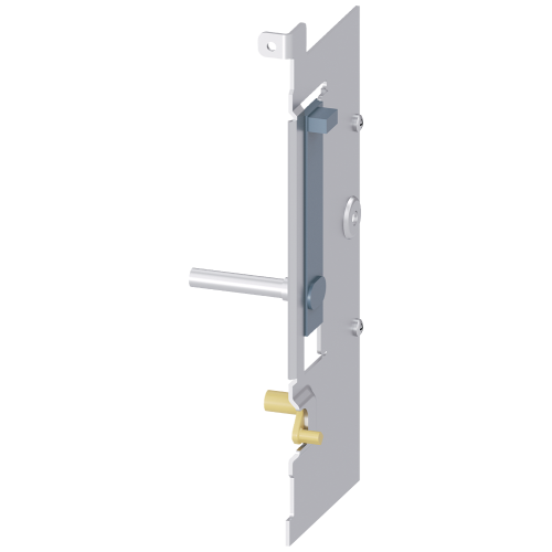 Extension kit for mechanical transmission of switch position, side panel