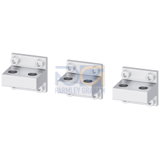 Rear terminals, rotatable to horizontal/vertical, 3 units
