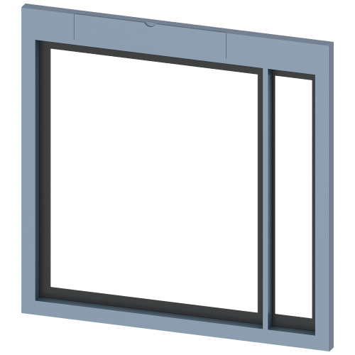 door sealing frame IP30 for withdr. circuit breakers for installing in cabinet door accessory for circuit breaker 3WL10 / 3VA27 (SE)