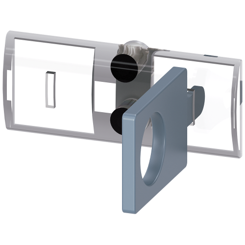 Protective cover for mechanical ON/OFF to prevent unauthorized operation from the operator panel