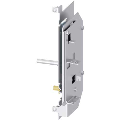 Mounting, auxiliary switch AUX 15W, on modified side panel or support