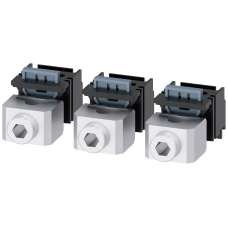 Circular conductor terminal, CU 3 units, accessory for: 3VA4/5 125