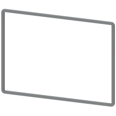 ATC6500 sealing gasket, accessory for ATC6500, for frontside IP65 sealing, 180x240 mm, contains 1 piece