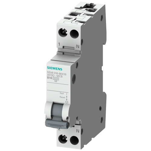 AFDD/MCB combination 230 V, 6 kA, 1+N, C, 40 A compact (1 MW)