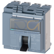 fixed-mounted sw. disconnector with handle frame 1600; 4AUX Icu=55kA @ 415V, 4-pole, left SD100; In=1250A without overload protection w/o short-cir...