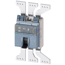 fixed-mounted molded case circuit breaker w. handle frame 1600; 4AUX and trip alarm switch S24; Icu C Icu=110kA @ 415V, 3-pole ETU320, LI, In=160...