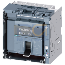 draw-out molded case circuit breaker w. handle with guide frame and PSS frame 1600; 4AUX and trip alarm switch S24; Icu C Icu=110kA @ 415V, 4-pol...