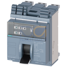 fixed-mounted molded case circuit breaker w. handle frame 1600; 4AUX and trip alarm switch S24; Icu M Icu=55kA @ 415V, 3-pole ETU350, LSI, In=800...