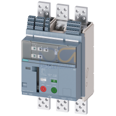 fixed-mounted molded case circuit breaker frame 1600; with RTC and 4AUX trip alarm switch S24; Icu C Icu=110kA @ 415V, 3-pole ETU350, LSI, In=800...