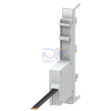 Busbar adapter standard universal with fuse module with DIN mounting rail