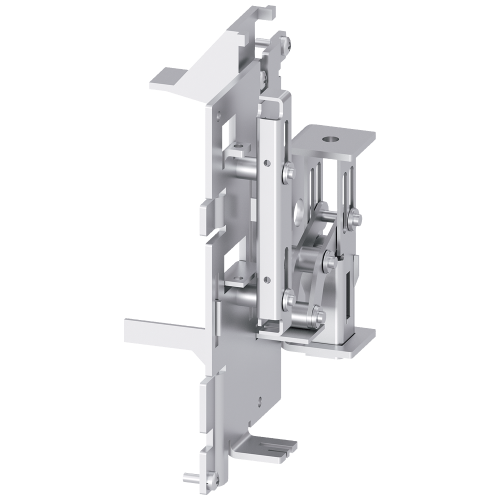 Mutual mechanical interlocking set, withdrawable circuit breaker, accessory