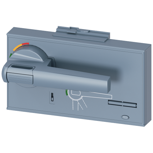 front mounted rotary operator, standard accessory for circuit breaker 3VA27 (handle)