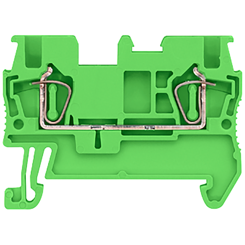 Through-type terminal with spring-loaded connection, cross-section: 1.5 mm2, width: 4.2 mm