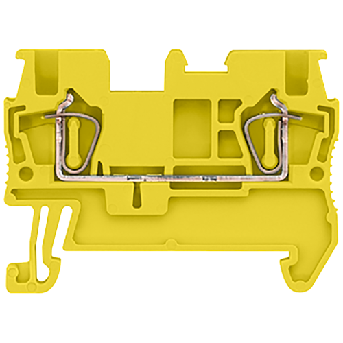 Through-type terminal with spring-loaded connection, cross-section: 1.5 mm2, width: 4.2 mm