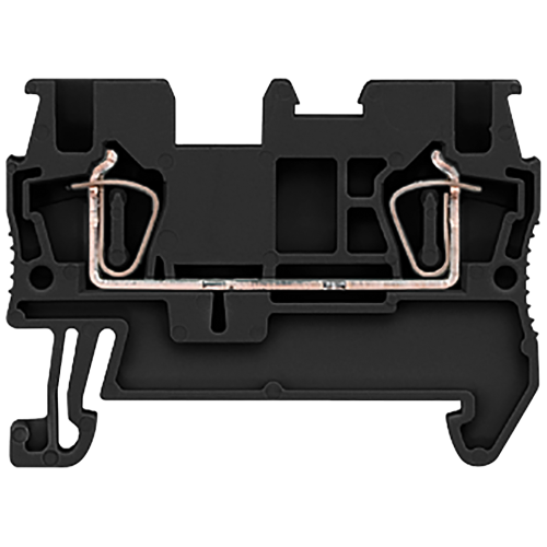 Through-type terminal with spring-loaded connection, cross-section: 1.5 mm2, width: 4.2 mm