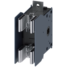 Accessory for 3KF SITOR size 5, fourth pole, switchable, for LV HRC fuse Sz. 2 and 3 for semiconductor protection, flat terminal