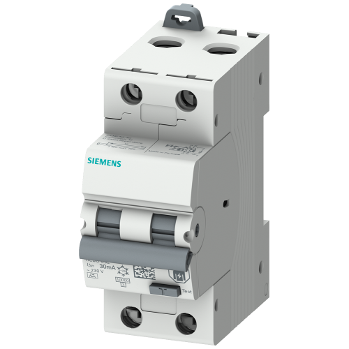 RCBO, 10 kA, 2-pole type A, 30 mA, C char, In: 20 A Un: 230 V super resistant