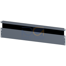 SIVACON, base, with cable gland, IP00, D: 400 mm, W: 1000 mm, zinc-plated