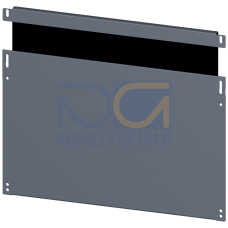 SIVACON, base, with cable gland, IP00, D: 600 mm, W: 600 mm, zinc-plated