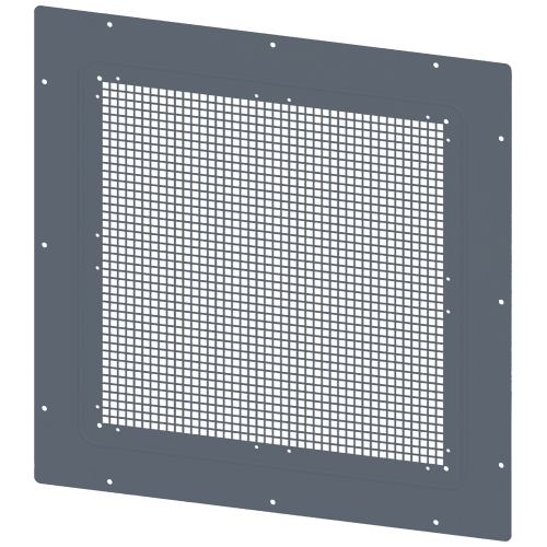SIVACON, Roof, with Ventilation openings with Ventilation openings IP20, W: 600 mm, T: 600 mm, zinc-plated