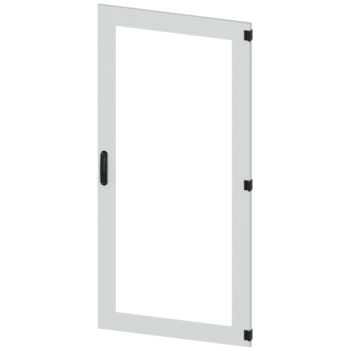 SIVACON, door, right, inspection window, IP55, H: 1800 mm, W: 800 mm, RAL 7035, protection class 1