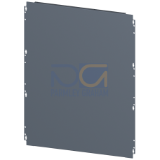 SIVACON, mounting plate, Quick assembly with screws, H: 1000 mm, W: 800 mm, zinc-plated