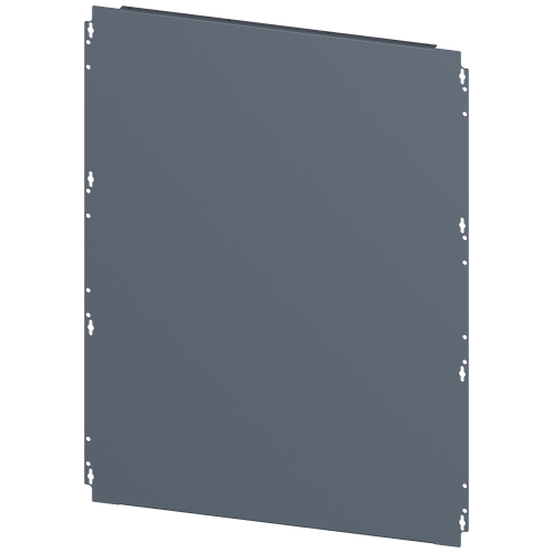 SIVACON, mounting plate, Quick assembly with screws, H: 1000 mm, W: 800 mm, zinc-plated