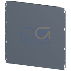 SIVACON, mounting plate, Quick assembly with screws, H: 800 mm, W: 800 mm, zinc-plated