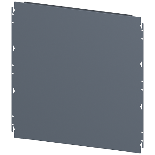 SIVACON, mounting plate, Quick assembly with screws, H: 800 mm, W: 800 mm, zinc-plated