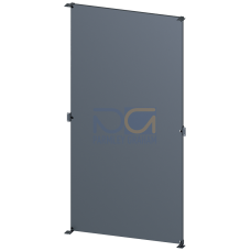 SIVACON, mounting plate, for cabinet rear panel, H: 2000 mm, W: 1000 mm, zinc-plated