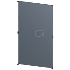 SIVACON, mounting plate, for cabinet rear panel, H: 2200 mm, W: 1200 mm, zinc-plated