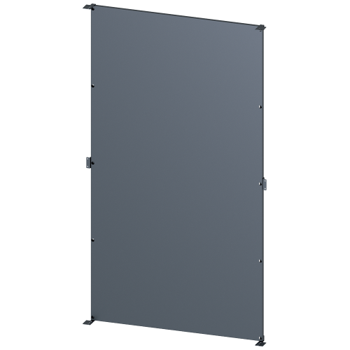 SIVACON, mounting plate, for cabinet rear panel, H: 2200 mm, W: 1200 mm, zinc-plated