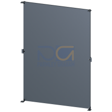 SIVACON, mounting plate, for cabinet rear panel, H: 1800 mm, W: 1200 mm, zinc-plated