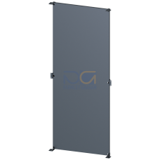 SIVACON, mounting plate, for cabinet rear panel, H: 2000 mm, W: 800 mm, zinc-plated