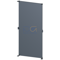 SIVACON, mounting plate, for cabinet rear panel, H: 1800 mm, W: 800 mm, zinc-plated