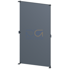 SIVACON, mounting plate, for cabinet rear panel, H: 1800 mm, W: 900 mm, zinc-plated