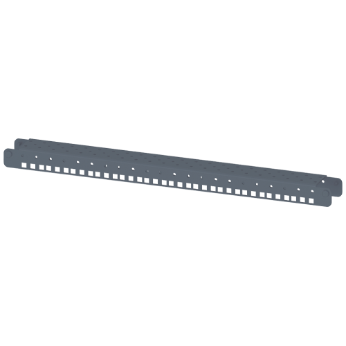 SIVACON, 19" fixed mounting, for the installation of 19" devices, H: 600 mm, zinc-plated