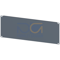 SIVACON, cover, for 19" frame, 4 HU, zinc-plated