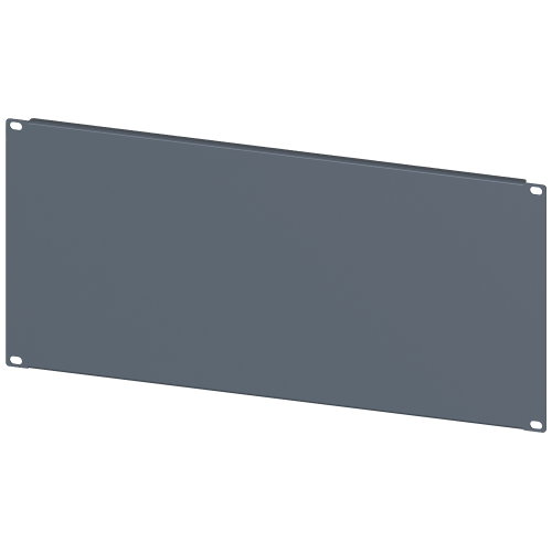 SIVACON, cover, for 19" frame, 5 HU, zinc-plated