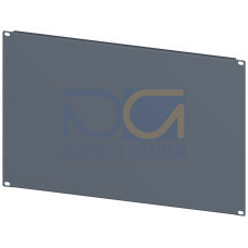 SIVACON, cover, for 19" frame, 7 HU, zinc-plated