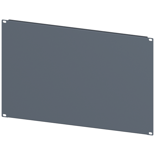 SIVACON, cover, for 19" frame, 7 HU, zinc-plated