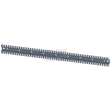 SIVACON, mounting rail, serrated, U- shape L: 900 mm, zinc-plated