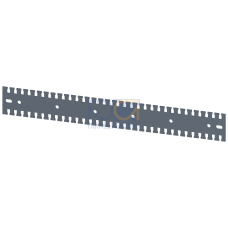 SIVACON, mounting rail, serrated, L: 600 mm, zinc-plated