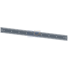 SIVACON, mounting rail, serrated, L: 900 mm, zinc-plated