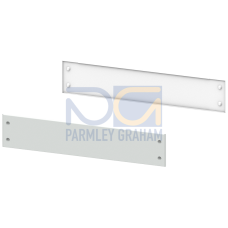 SIVACON, base covers, for cabinet sides H: 200 mm, T: 1000 mm, RAL 7035