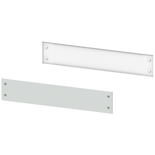 SIVACON, base covers, for cabinet sides H: 200 mm, T: 1000 mm, RAL 7035