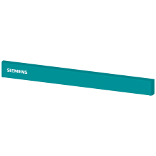 SIVACON, trim strip, W: 600 mm, above the door with Siemens logo, Petrol