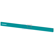 SIVACON, trim strip, W: 900 mm, above the door with Siemens logo, Petrol