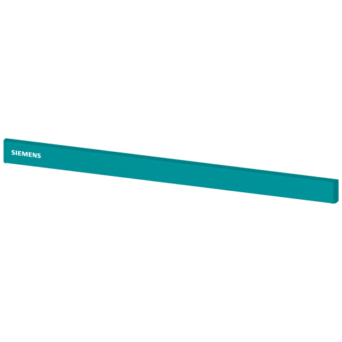 SIVACON, trim strip, W: 900 mm, above the door with Siemens logo, Petrol