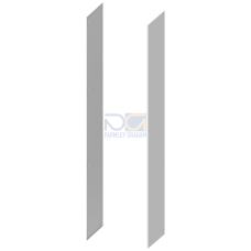SIVACON S4 side panel without design strip height 2000 mm depth 400 mm 1 set=2 units.